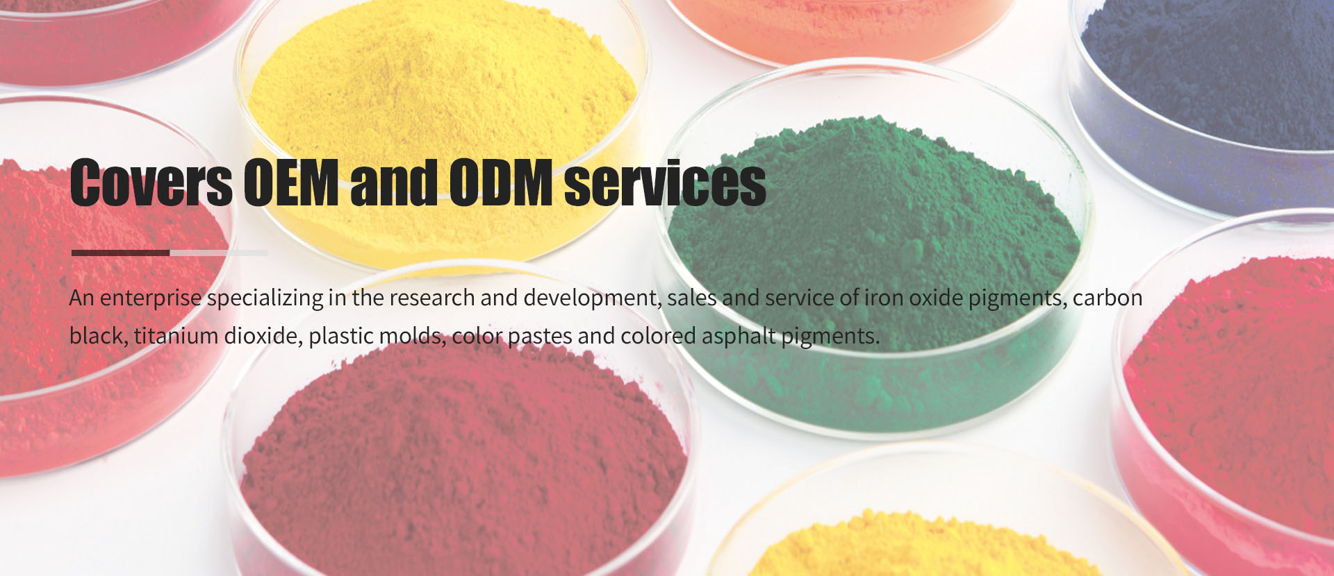 Professional Iron Oxide Pigments, Titanium Dioxide Color Asphalt ...